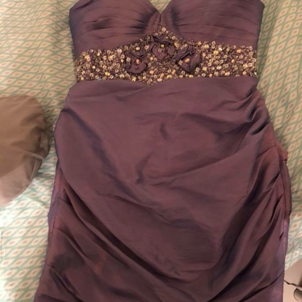 Lavender Bridesmaid Dress